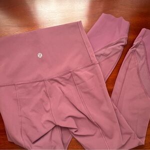 lululemon athletica Women's Mauve Leggings